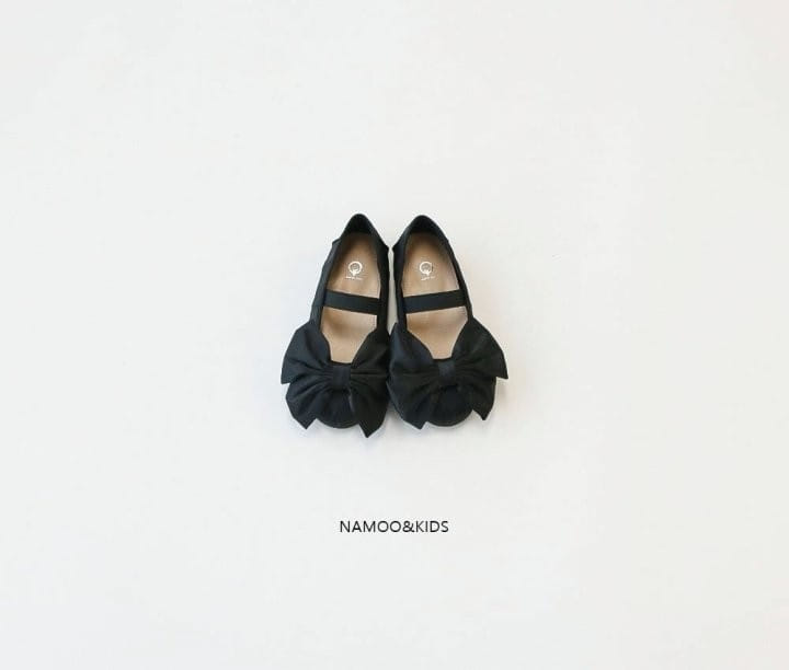 Namoo & Kids - Korean Children Fashion - #toddlerclothing - Satin Ribbon Mary Janes