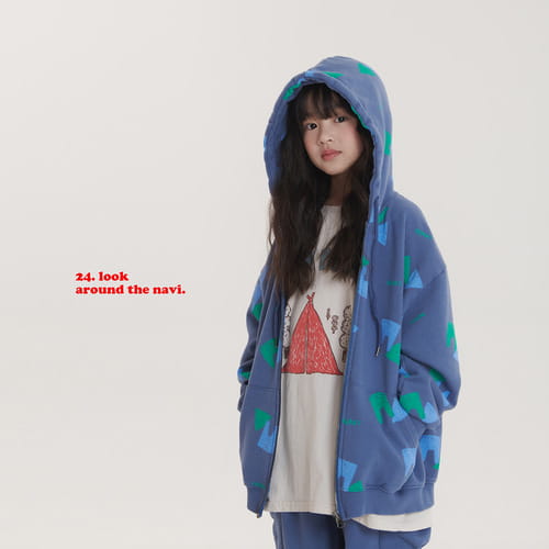 Navi - Korean Children Fashion - #childrensboutique - Camping Long Tee - 8