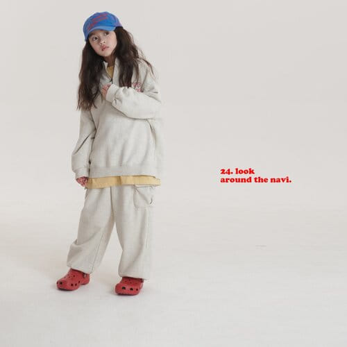 Navi - Korean Children Fashion - #discoveringself - Joyful Half Zip Up - 8