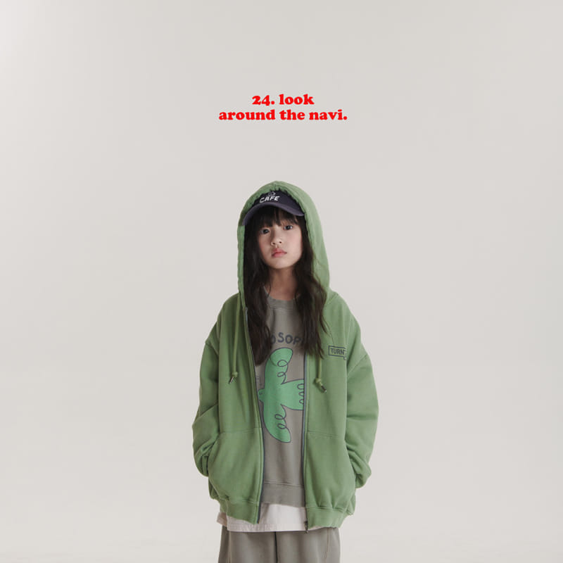 Navi - Korean Children Fashion - #fashionkids - Around Zip-Up - 5