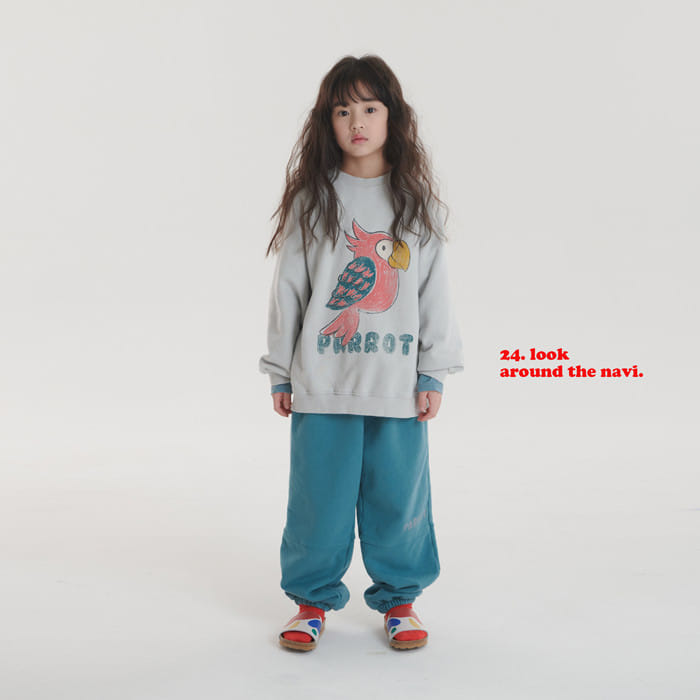Navi - Korean Children Fashion - #kidsstore - Parrot Sweatshirt - 7