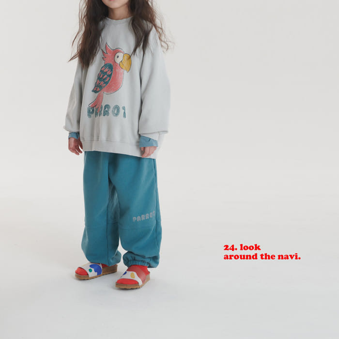 Navi - Korean Children Fashion - #kidzfashiontrend - Parrot Sweatshirt - 8