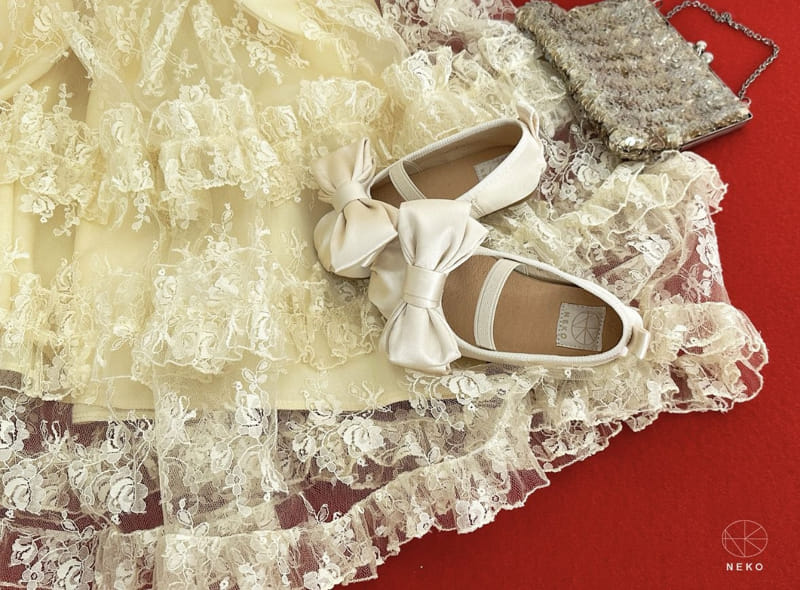 Neko - Korean Children Fashion - #discoveringself - A927 Louver Flats & Ballerinas - 6