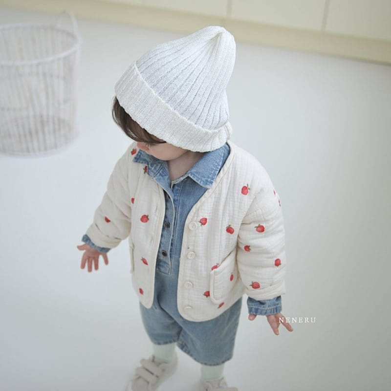 Neneru - Korean Baby Fashion - #babyboutiqueclothing - Pitch Quilted Jacket