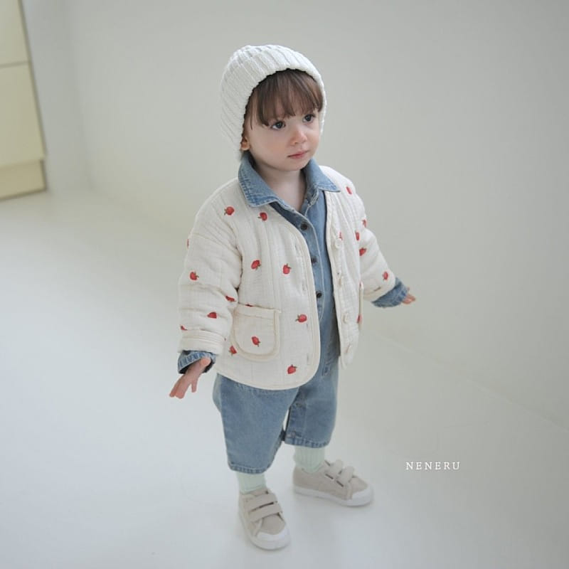 Neneru - Korean Baby Fashion - #babyclothing - Pitch Quilted Jacket - 2