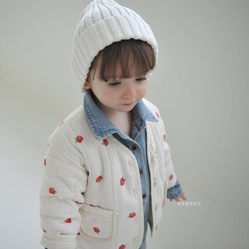 Neneru - Korean Baby Fashion - #babyfashion - Pitch Quilted Jacket - 3
