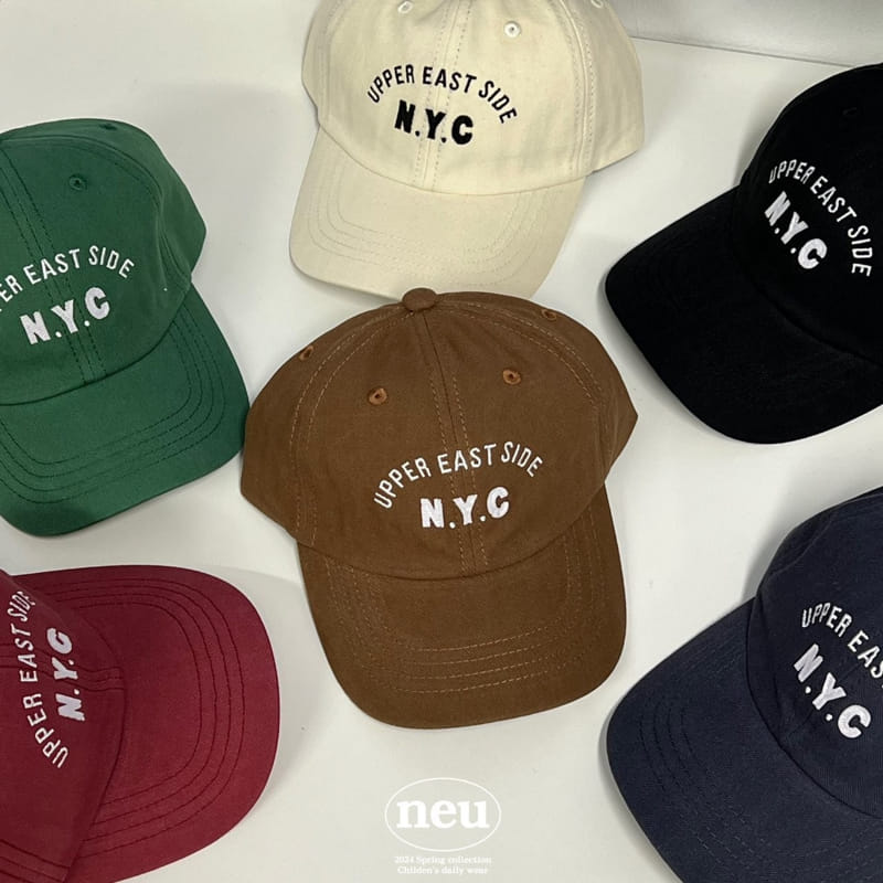 Neu - Korean Children Fashion - #kidzfashiontrend - NYC Ball Cap - 2