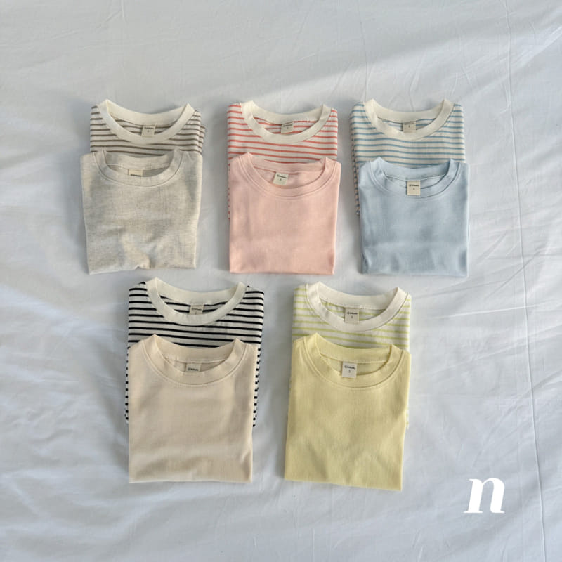 Ninibello - Korean Children Fashion - #fashionkids - One Plus One Spring Slit Tee - 3