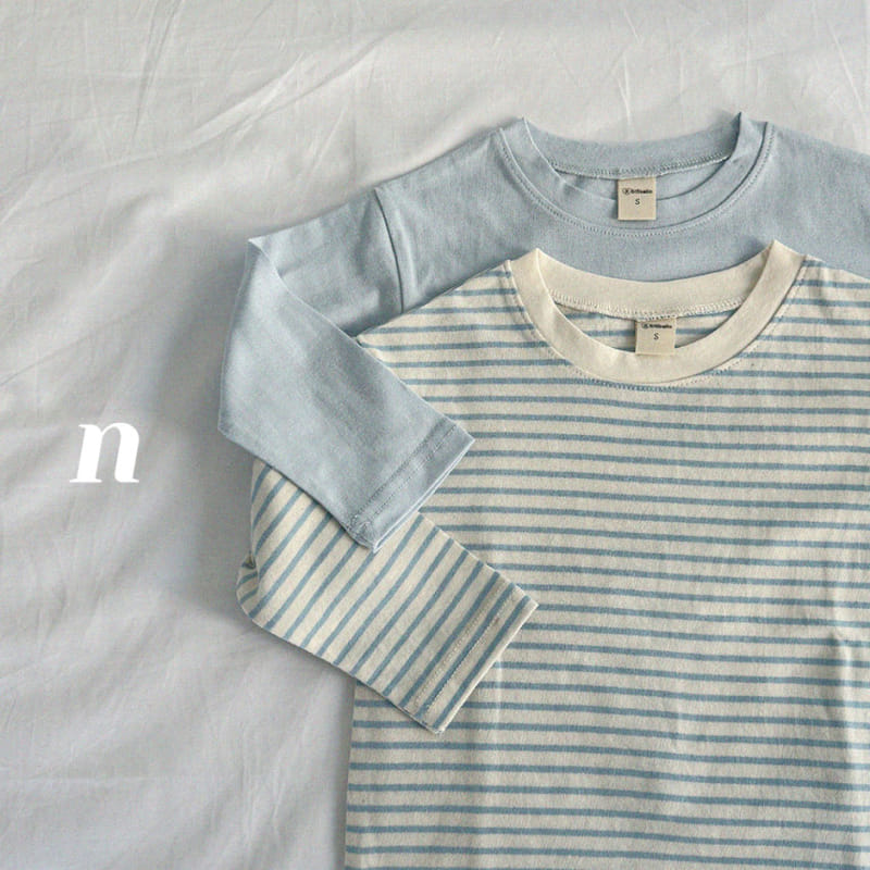 Ninibello - Korean Children Fashion - #minifashionista - One Plus One Spring Slit Tee - 10