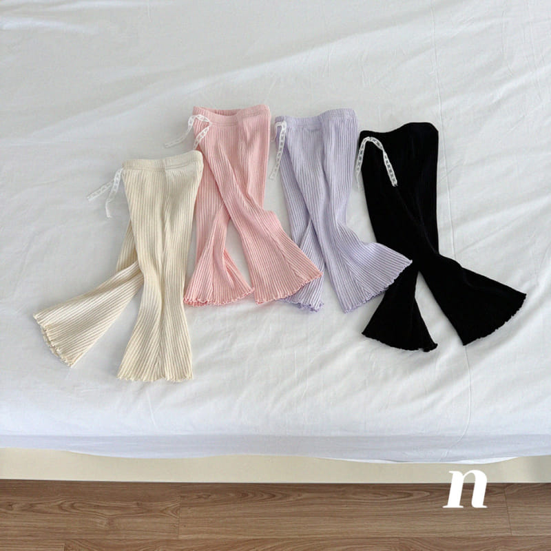 Ninibello - Korean Children Fashion - #stylishchildhood - Yum Boots Cut Leggings - 9