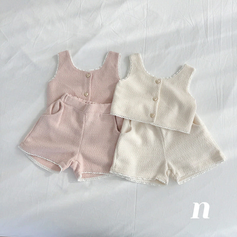 Ninibello - Korean Children Fashion - #todddlerfashion - Ang Tweed Bustier