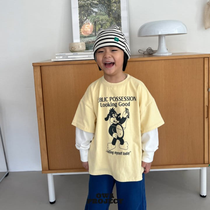 O Wa - Korean Children Fashion - #kidsshorts - Public Tee - 7