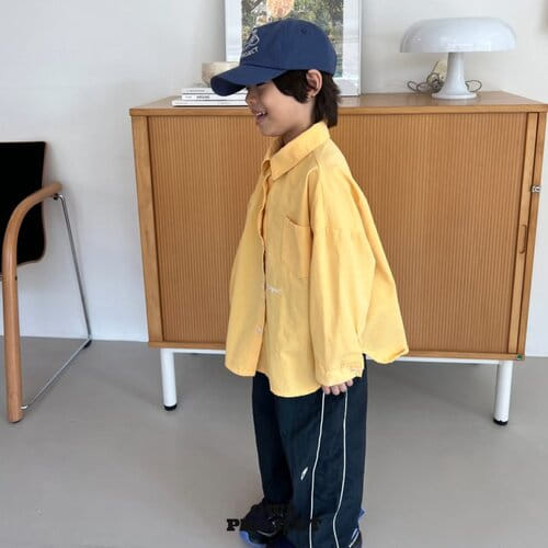 O Wa - Korean Children Fashion - #kidzfashiontrend - Pocket Shirt - 7