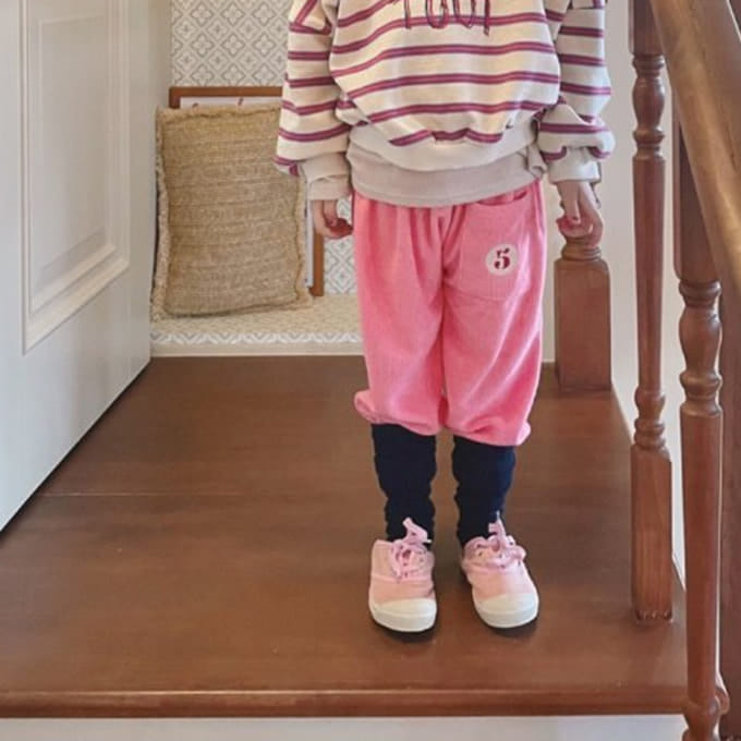 Ojodepapa - Korean Children Fashion - #kidzfashiontrend - Five Terry Pants