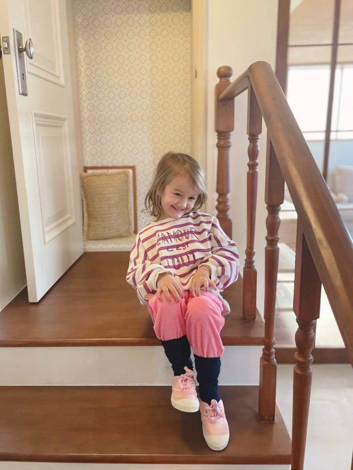 Ojodepapa - Korean Children Fashion - #prettylittlegirls - Five Terry Pants - 6