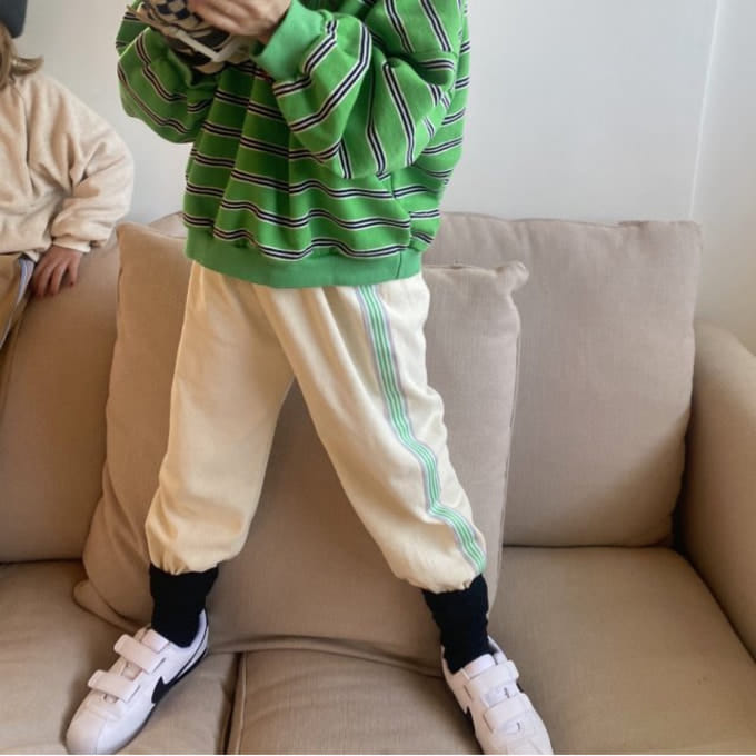 Ojodepapa - Korean Children Fashion - #prettylittlegirls - Tape Pants