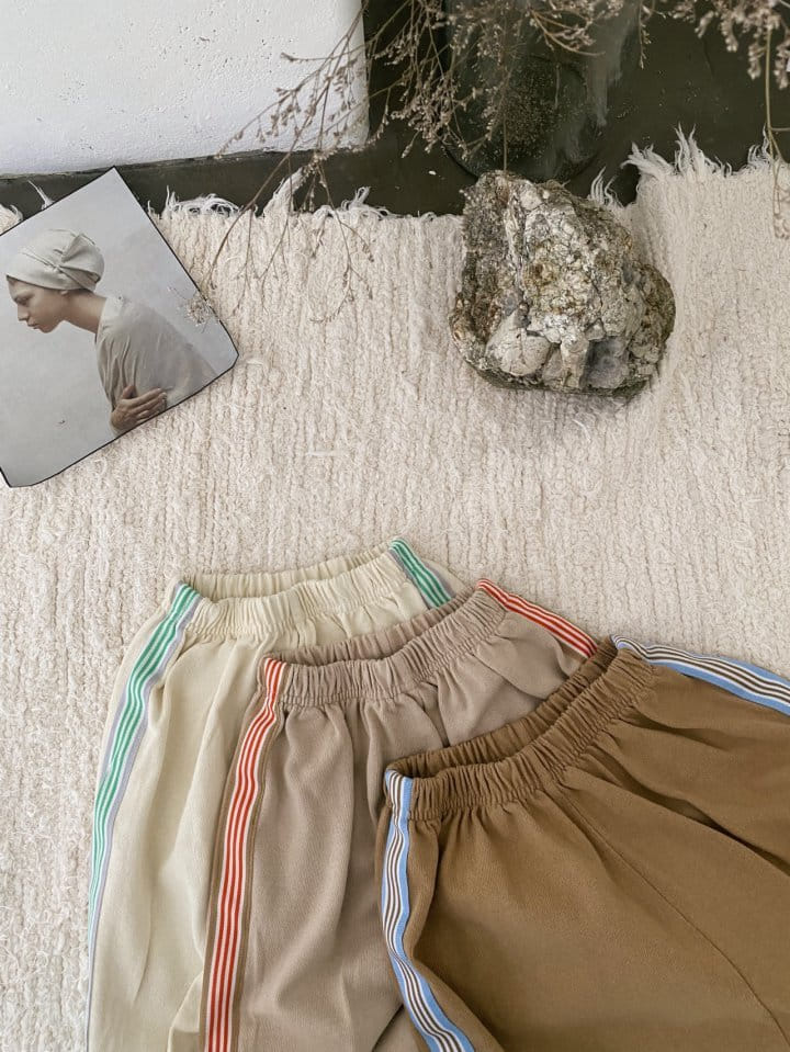 Ojodepapa - Korean Children Fashion - #todddlerfashion - Tape Pants - 2