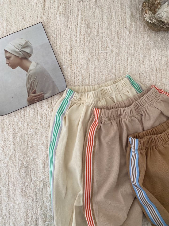Ojodepapa - Korean Children Fashion - #toddlerclothing - Tape Pants - 3
