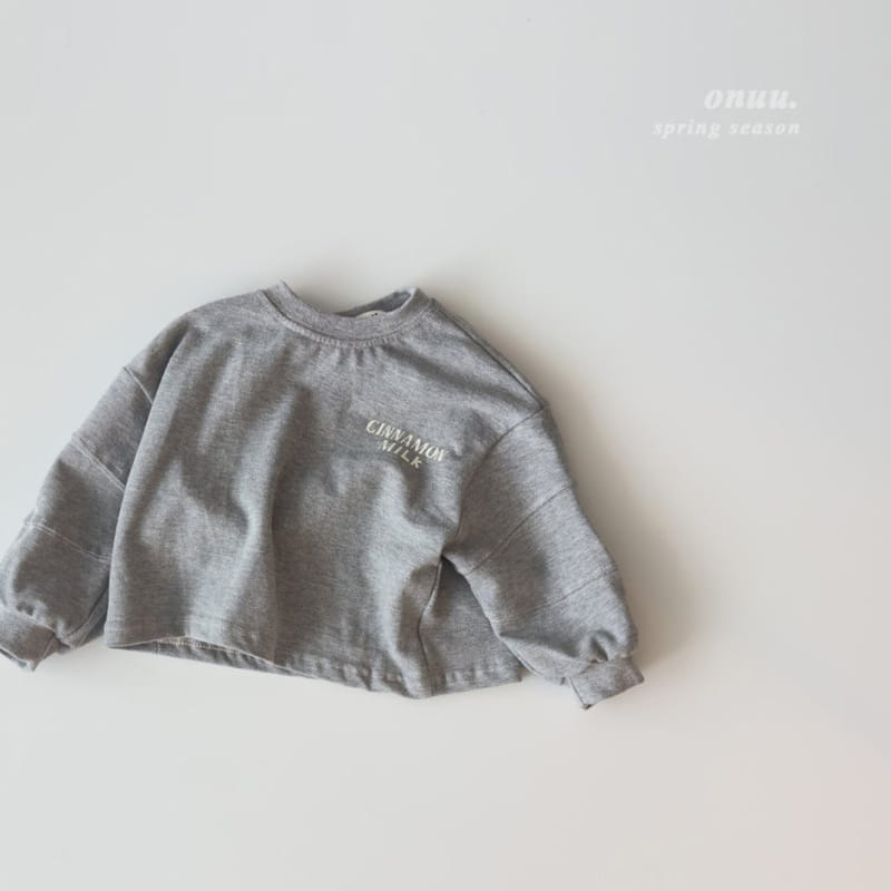 Onu - Korean Children Fashion - #childrensboutique - Cinnamon Stitch Tee - 8