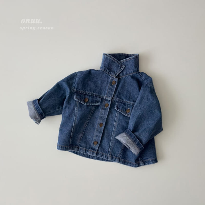 Onu - Korean Children Fashion - #childofig - Denim Shirt - 4