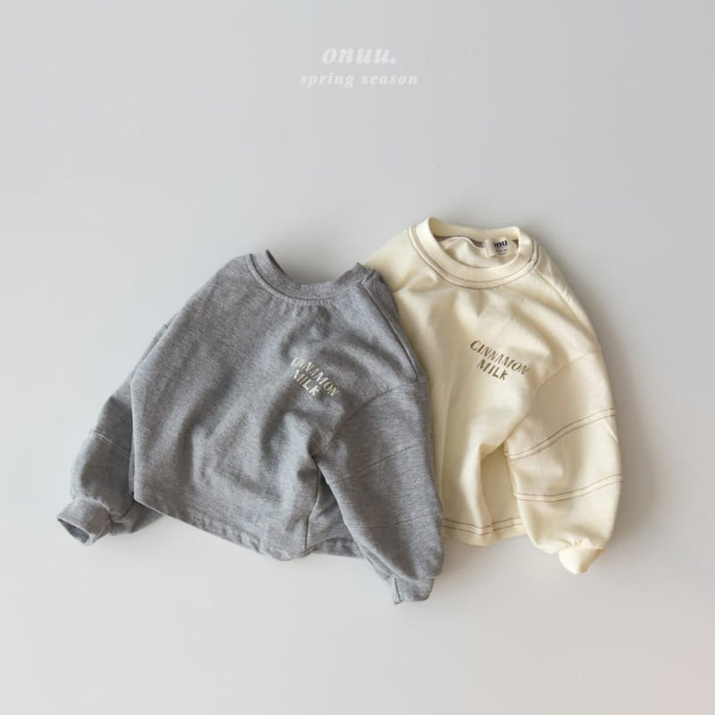 Onu - Korean Children Fashion - #designkidswear - Cinnamon Stitch Tee - 9