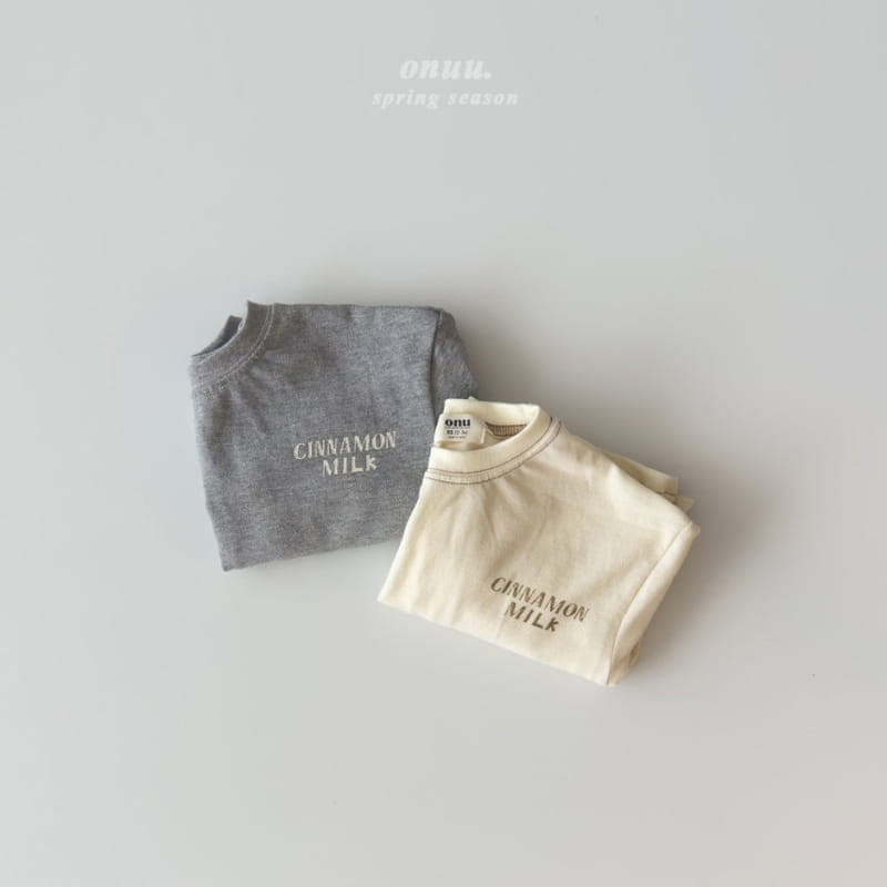 Onu - Korean Children Fashion - #discoveringself - Cinnamon Stitch Tee - 10