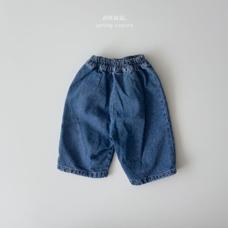 Onu - Korean Children Fashion - #discoveringself - Denim Cropped Shorts - 5