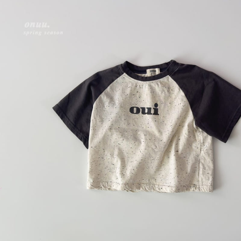 Onu - Korean Children Fashion - #discoveringself - Oui Raglan Tee - 3