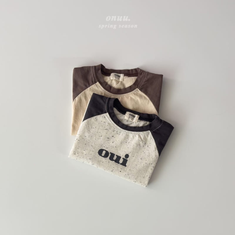 Onu - Korean Children Fashion - #kidzfashiontrend - Oui Raglan Tee - 7