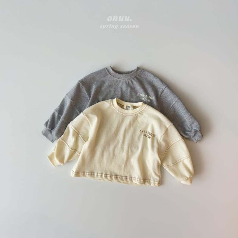 Onu - Korean Children Fashion - #magicofchildhood - Cinnamon Stitch Tee