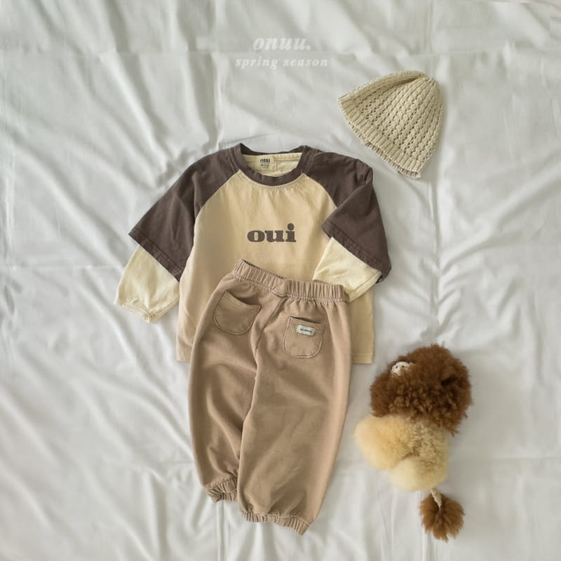Onu - Korean Children Fashion - #magicofchildhood - Oui Raglan Tee - 10