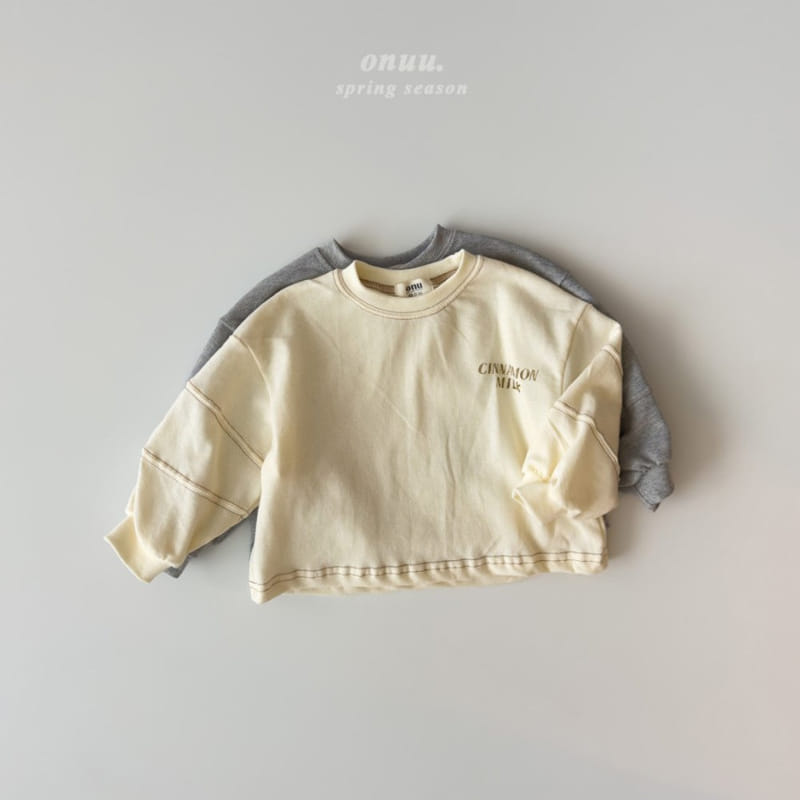 Onu - Korean Children Fashion - #minifashionista - Cinnamon Stitch Tee - 2