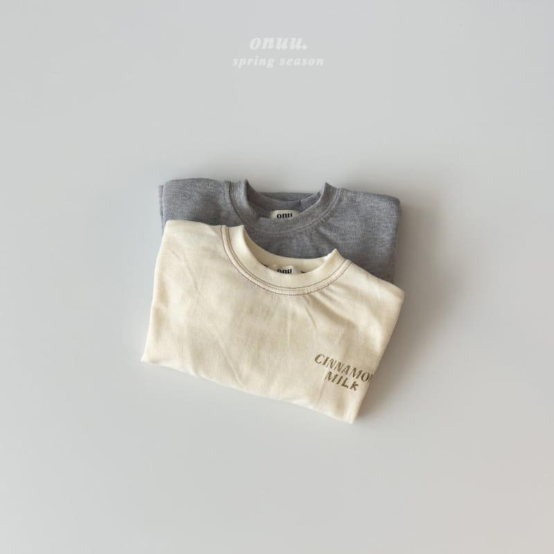 Onu - Korean Children Fashion - #stylishchildhood - Cinnamon Stitch Tee - 6