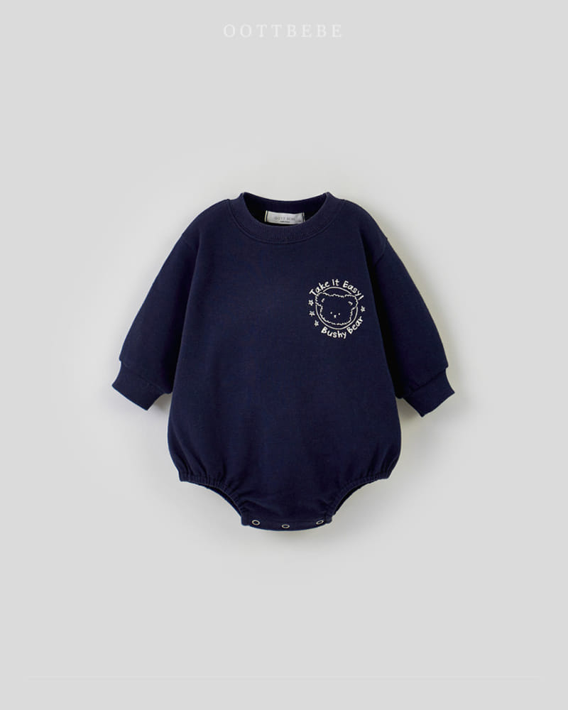 Oott Bebe - Korean Baby Fashion - #babyboutique - Easy Bear Body Suit - 6