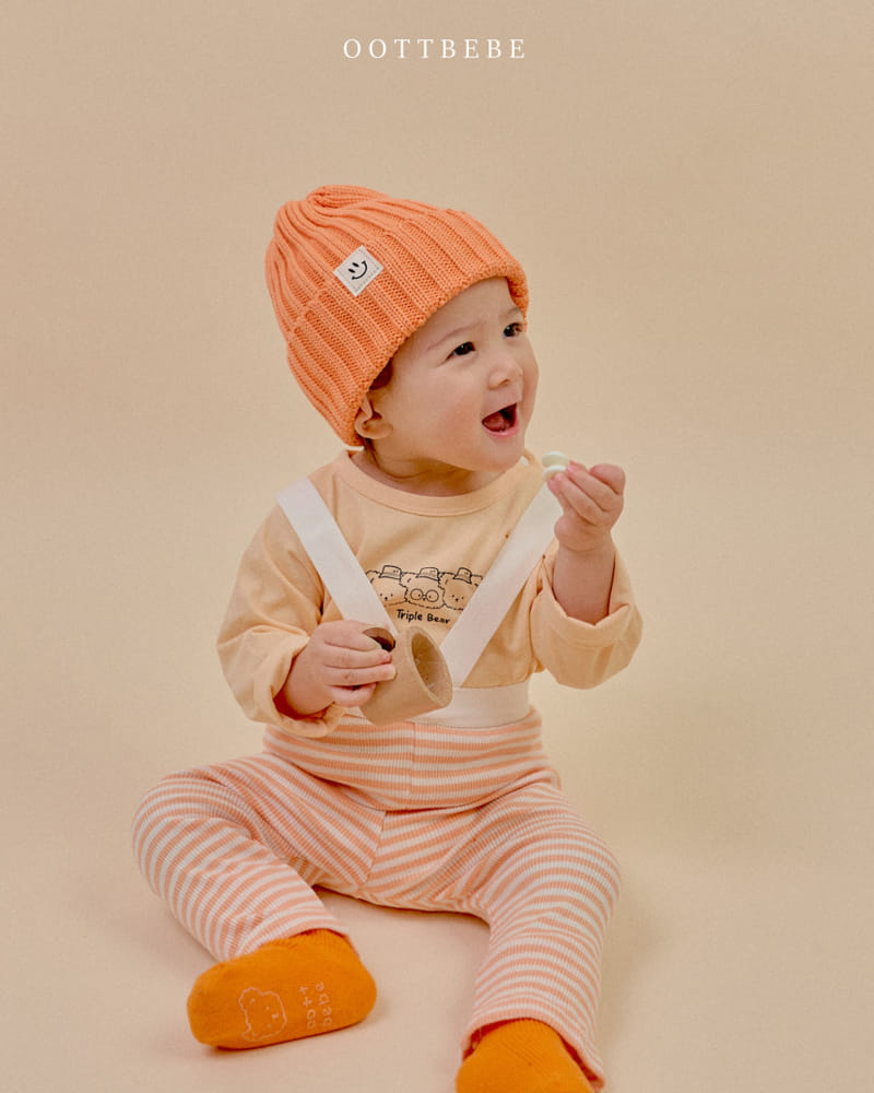 Oott Bebe - Korean Baby Fashion - #babylifestyle - Bebe Triple Tee - 5