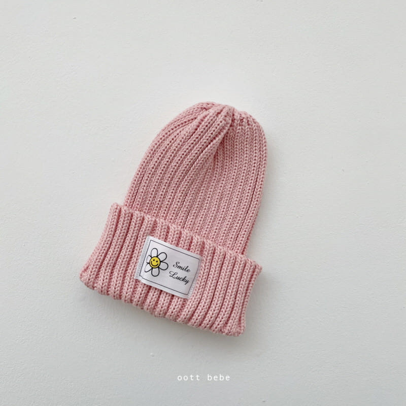 Oott Bebe - Korean Baby Fashion - #babyootd - Daisy Label Beanie - 7