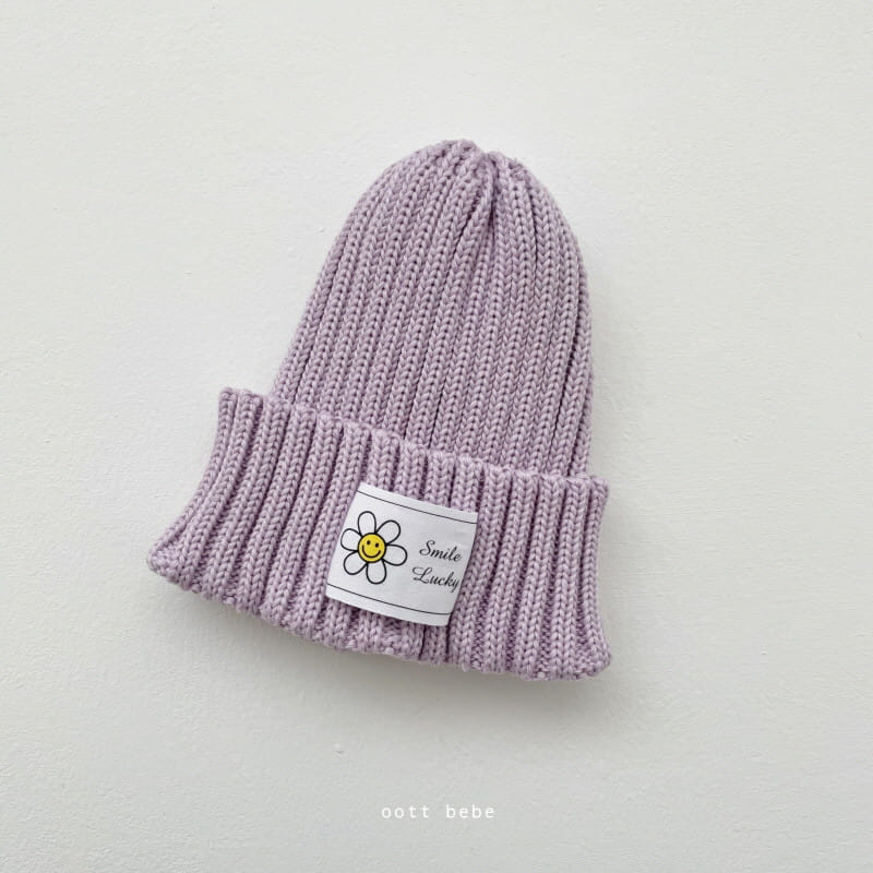 Oott Bebe - Korean Baby Fashion - #babyoutfit - Daisy Label Beanie - 8