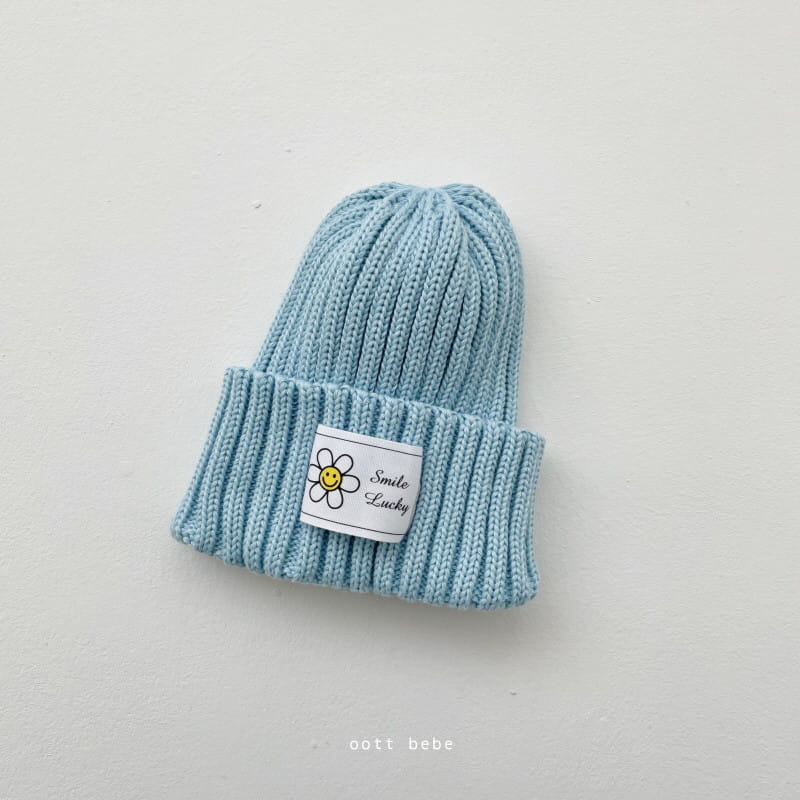 Oott Bebe - Korean Baby Fashion - #babyoutfit - Daisy Label Beanie - 9