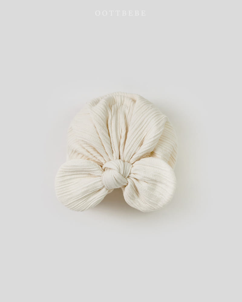 Oott Bebe - Korean Baby Fashion - #babyoutfit - Butter Circle Ribbon Turban - 11