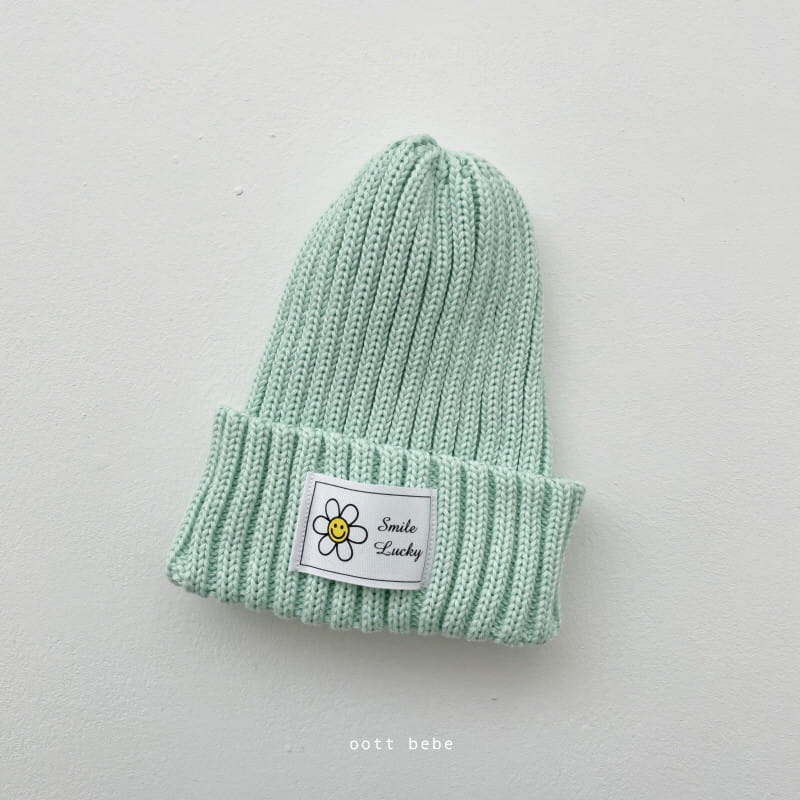 Oott Bebe - Korean Baby Fashion - #babywear - Daisy Label Beanie - 10