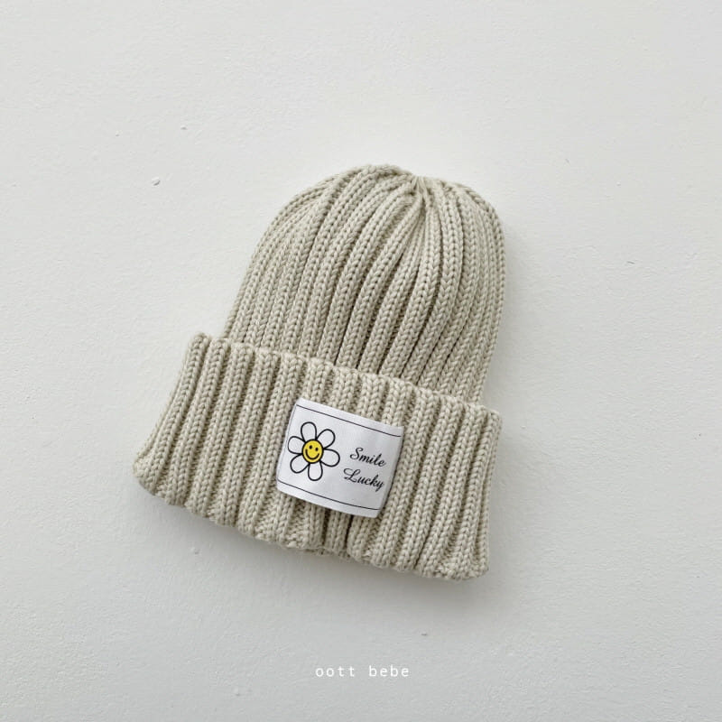 Oott Bebe - Korean Baby Fashion - #onlinebabyboutique - Daisy Label Beanie - 11