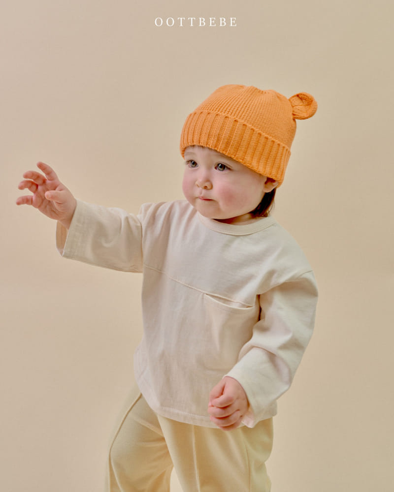 Oott Bebe - Korean Children Fashion - #fashionkids - Slow Pocket Tee - 2