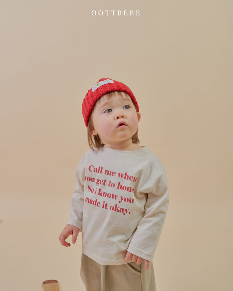 Oott Bebe - Korean Children Fashion - #kidsstore - Call Me Tee - 4