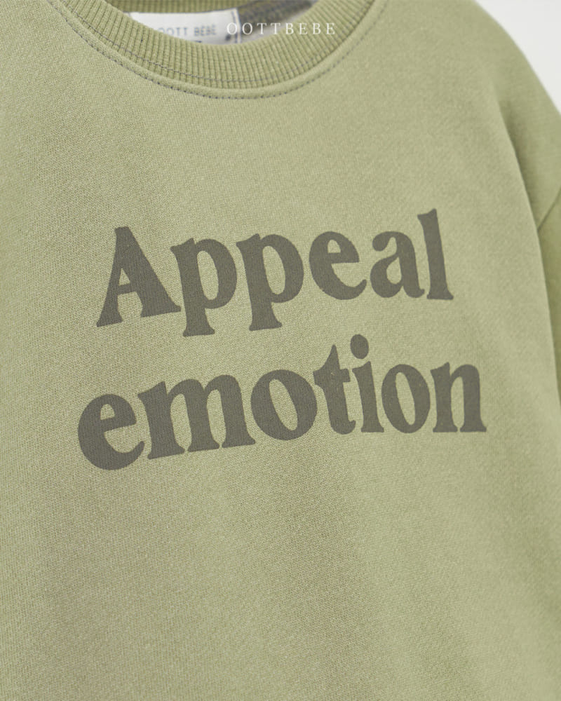 Oott Bebe - Korean Children Fashion - #minifashionista - Appeal Sweatshirt With Mom - 3