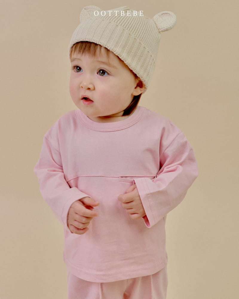 Oott Bebe - Korean Children Fashion - #prettylittlegirls - Slow Pocket Tee - 10