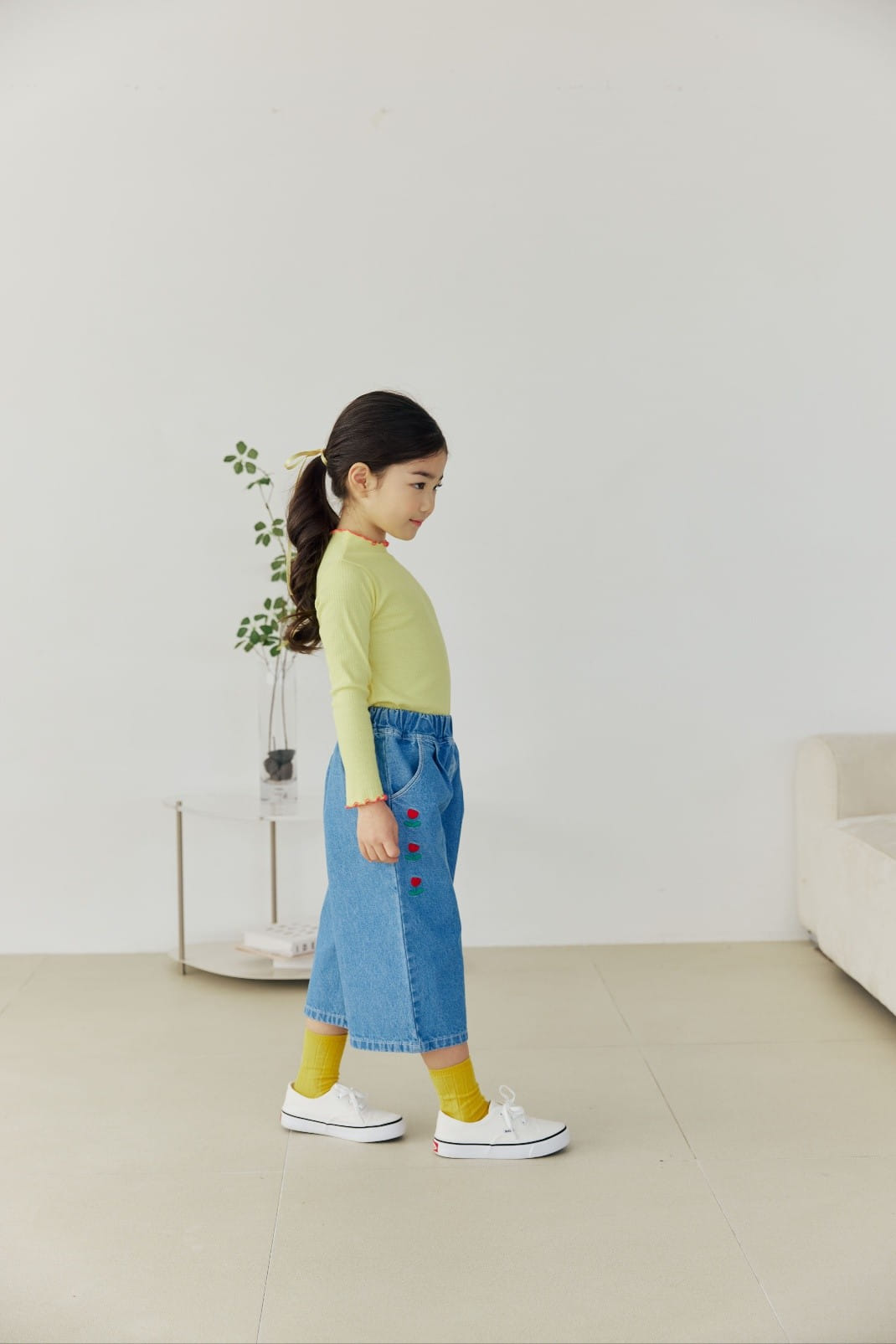 Orange Mom - Korean Children Fashion - #Kfashion4kids - Tulip Wide Pants - 2