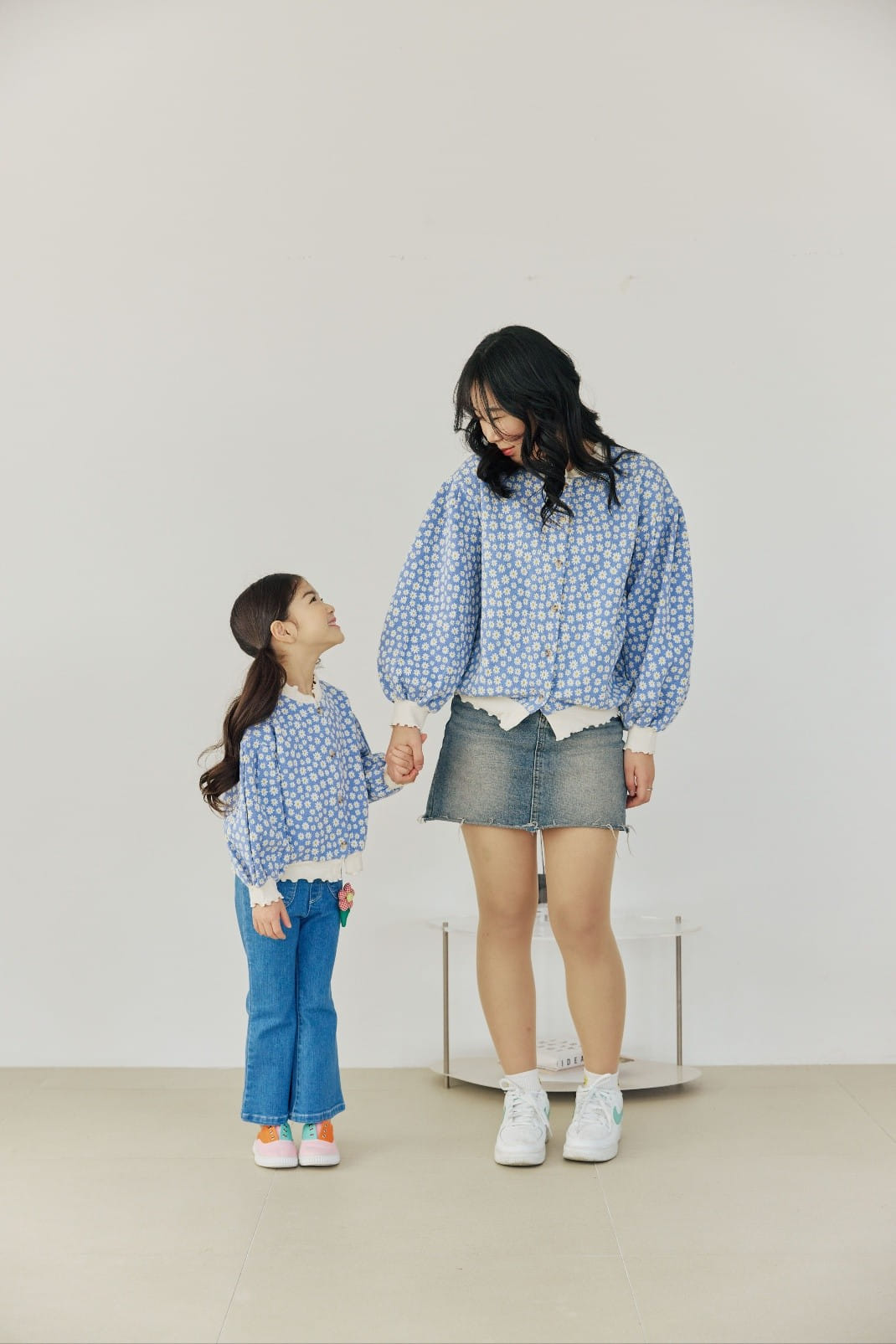 Orange Mom - Korean Children Fashion - #prettylittlegirls - Daisy Cardigan With Mom  - 6