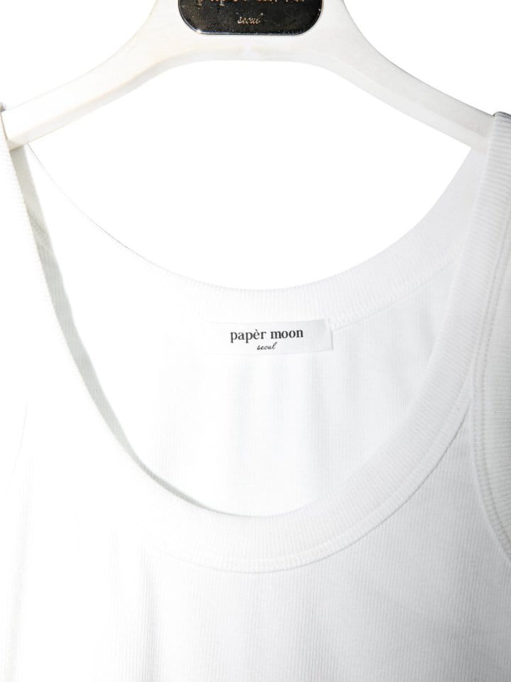 Paper Moon - Korean Women Fashion - #momslook - Ribbed Cropped Tank Sleeveless Top - 9