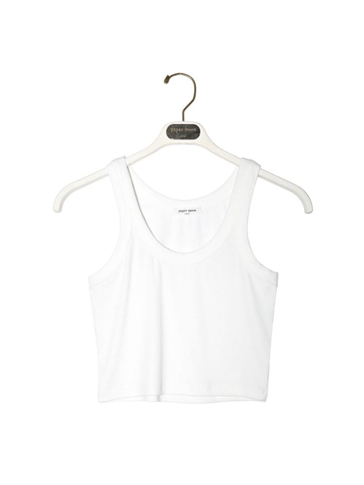 Paper Moon - Korean Women Fashion - #shopsmall - Ribbed Cropped Tank Sleeveless Top - 6