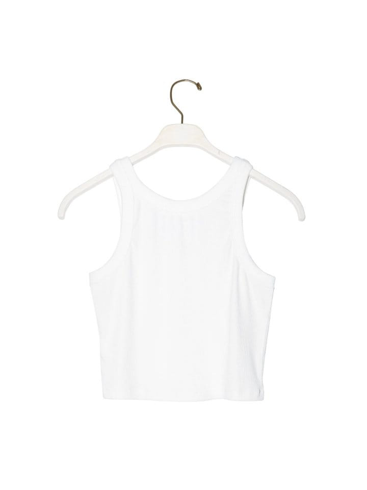 Paper Moon - Korean Women Fashion - #thatsdarling - Ribbed Cropped Tank Sleeveless Top - 7